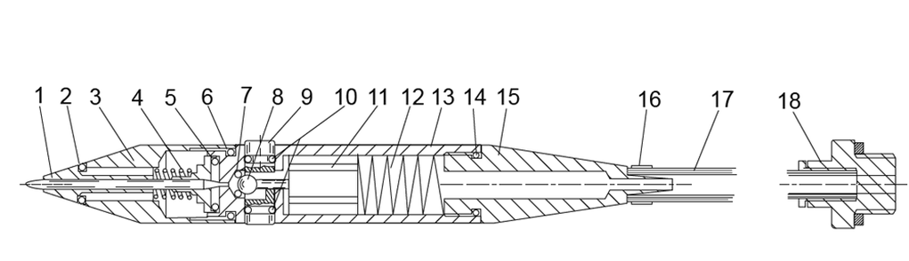 Part Location Diagram of 2050489633 Chicago Pneumatic O-ring 3,1 x 1,6